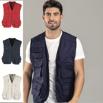 Multi pocket work vest